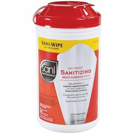 BSC PREFERRED Sani-Wipe Sanitizing Wipes, 95-count, 6PK S-21834